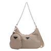 Moda Europea y Americana Simple Retro Versátil Bolso de Axila Cadena Multifuncional Bolso de Hombro Bolso Cruzado de Moda Estilo Coreano para Mujer