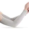 Protección Solar Mangas Largas para Hombres, Tallas Grandes, Tallas Extra, Holgado, Mangas para Brazos de Mujer, Seda de Hielo, Anti-UV, Verano Helado