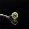 Anillo de Granate Natural de Plata S925 Anillo de Peridoto Anillo de Topacio Anillo de Amatista Citrino Collar Colgante para Mujer