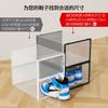 Caja de zapatos transparente aj, caja de almacenamiento para zapatos y zapatillas, zapatero de plástico, zapatero sencillo para el hogar, fabricantes al por mayor
