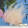 Directo de fábrica diy hecho a mano color pluma pluma de pollo Artesanías accesorios de plumas decorativas accesorios de ropa
