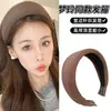 Diadema Ancha de Estilo Francés de Gama Alta para Mujer, Nuevo Modelo 2025, Diseño de Corona Alta, Elegante Pinza para el Cabello, Antideslizante, No Aplasta el Cabello, Diadema Sencilla