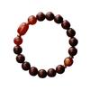 Pulseira Buda de pau-rosa de folha pequena doze Zodíaco oito Guardiões contas de sândalo rosário para homens e mulheres
