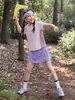 Body para bebé Ropa Kidsren Traje de Verano para Niñas 2026 Nueva Camiseta de Manga Corta Kidsren Falda Corta Culottes Falda Delgada