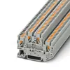 Bloco de Terminais Rápidos Encaixáveis para Trilho Phoenix 2,5 mm² Terminal PT2.5- 3209510