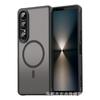 Adecuado para Sony Xperia 1 Viii, Funda Magnética Mate para Teléfono con Textura Similar a la Piel, Cubierta Protectora Anticaídas 10 Vii