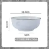 Ajuste de Mesa de Hotel Juego de Cubiertos Nuevo Restaurante Chino Comedor Club Habitación Privada Bol de Porcelana Hueso Plato Plato Cuchara Juego de Cuatro Piezas Fijo