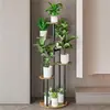 Suporte de flores multicamadas de fronteira, suporte de chão, decoração interna de rosas verdes, prateleira de armazenamento, sala de estar, varanda de ferro, suporte para vasos de flores de bonsai