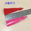Borla Flecos Exquisito Nudo Chino Tipo Corto Gordito Estilo Antiguo Anillo de Tirar Colgante Borla Marcador de Libros Colgante Pequeña Decoración Accesorios Materiales