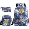 Harry potter harry potter Mochila con Estampado Mochila Escolar para Estudiante Bolso de Hombro Pequeño Estuche para Lápices Set de Tres Piezas