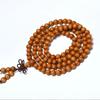 Barbie Indonesia Sandalia Laoshan Sándalo Pulsera de los Cinco Dioses de la Riqueza para Mujer 2025 Nuevo Año del Zodiaco Dragón Regalo Cuentas de Madera de Buda