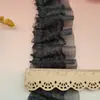 Nueva falda con borde de encaje plisado dobladillo vestido de novia muñeca falda de cortina encaje accesorios Lolita hecho a mano Bricolaje