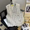 Colete Estilo Chanel Pied-de-Poule Masculino Camisa de Nicho Peça de Sobrepor Colete de Personalidade Tendência Masculina Outono