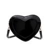 Bonito Coração de Pêssego Bolsa Pequena Feminina 2024 Nova Moda Moda Crossbody Bolsa Simples Estilo Ocidental Popular Bolsa Feminina Bolsa de Ombro