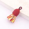 Acessórios Ultra-curtos Pulseira Pingente Colar Pingente Borla Estilo Étnico de Xizang Fio de Algodão Colorido Borla Curta