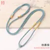 Cordón Tejido a Mano Nudo Vajra para Colgante de Jade Dorado DIY Cuerda al por Mayor Ajustable Cuerda con Colgante de Hilo Dorado para Hombres y Mujeres