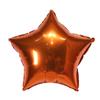 Globo de película de aluminio estrella de cinco puntas de 18 pulgadas decoración de cumpleaños diseño de salón de bodas sellado automático tablero Star Light globo de helio vacío flotante