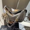 Bolso bandolera con patrón de anguila popular de este año 2024 nueva moda bolso pequeño para ir al trabajo retro ligero de hombro bolso de mujer
