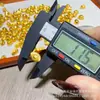 Modelo Nuevo Original Lingote Chapado en Oro Accesorio DIY para Manualidades, Cuentas Espaciadoras para Pulseras, Colgante para Cuerda Trenzada, Accesorio Creativo