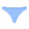 Roupa interior feminina europeia e americana sexy sem costura esportes fitness cintura larga Cintura baixa cuecas de cor sólida sem costura fio dental
