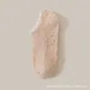 Meias de chão de baixa cutagem em fleece de coral transfronteiriças, espessadas com antiderrapantes, meias para dormir em casa, disponíveis em várias cores, em estoque de fábrica