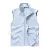Chaleco Chaqueta de Forro Polar Otoño e Invierno Unisex con Forro de Terciopelo Espeso Cálido Chaleco Personalizable con Logo para Ropa de Trabajo de Grupo
