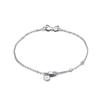Colección de Pulseras de Diamante de Plata 925 Transfronterizas Europeas y Americanas Que No Se Desvanecen, Oro Real 18K Pulseras Versátiles de Lujo Accesible Venta al por Mayor Ui