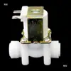 Válvula solenóide de controle de 1/3 de polegada 10mm com espiga/plug-in, tipo normalmente fechada/normalmente aberta, interruptor de tubo de água da torneira de passagem reta