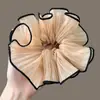 Laço de Cabelo de Renda Doce, Scrunchie de Luxo Estilo Coreano, Laço de Cabelo Extra-Grande para Coque, Corda de Cabelo para Rabo de Cavalo, Acessório de Cabelo