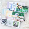 Um Belo Dia e Adesivo de Papel Ben Meng Chong Grupo Turístico Série Tema Animal Material para Diário Decoração Base