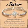Popular Pulsera de Trébol de Cuatro Hojas de la Suerte de Amazon para Mujer, Pulsera Floral Versátil Personalizada Europea y Americana para Mejor Amiga, Disponible Exclusivamente para Ventas Transfronterizas