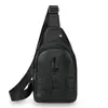 Bolsa de Peito com Padrão de Crocodilo Tendência Masculina Bolsa Transversal de Grande Capacidade em Couro PU Bolsa Cruzada no Ombro Bolsa Pendurada no Peito Bolsa de Ombro Casual para o Peito