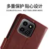 Adequado para capa de celular Oppo Reno 15, capa flip com padrão de cavalo louco, capa protetora para iPhone 6 Pro, capa de couro com material cristal Apple