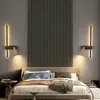 Luminária de Parede Minimalista para Cabeceira, Moderna e Simples para Parede de Fundo de TV na Sala de Estar com Spots, Luminária de Parede de Luxo Leve para Ambiente de Estudo e Quarto