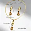 Collar Geométrico Ovalado Transfronterizo Europeo y Americano Más Vendido en Amazon con Diseño de Flor de Gota de Agua y Cráneo de Cabeza de Toro