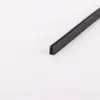 Tira de Sellado en Forma de U Borde Tira de Caucho de Silicona Tira Ranurada Vidrio Acero Inoxidable Tira de Sellado Protectora Equipo Mecánico Tira en Forma de U