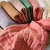 Toalha de Saliva Fina Personalizada de Seis Camadas, Quadrado de Gaze de Algodão Puro Classe A para Bebê, Paninho de Rosto, Paninho de Arroto para Crianças