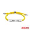 Pulsera de Cuerda Trenzada Multicolor Transfronteriza, Hay que Trabajar Duro, Regalo Conmemorativo para Amigos y Colegas, Pulsera de Acero Inoxidable Grabada
