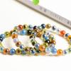 Pulsera de ágata corazón de caramelo de color negro de Mongolia Interior para hombre y mujer, pulsera de jade jade gobi, suministro en vivo, joyería