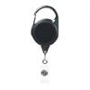 Chuva de Outono Metal Retrátil Chaveiro Argola de Chaveiro Argola de Puxar Fivela de Puxar Fácil Fivela Retrátil com Retorno Automático