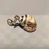 Estilo marino transfronterizo nuevo artículo charm de zapato de estrella de mar concha colgante azul marino hebilla de cordón de zapato compatible con papá de entrenamiento alemán zapatos de ballet