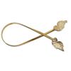 Cinturón Nuevo para Mujer de Comercio Exterior Europeo y Americano Cadena Elástica Cadena de Cintura Hebilla Decorativa de Hoja de Arce Accesorios para Vestido de Novia