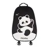 El reposacabezas y soporte lumbar para coche Blue Rain, con un lindo diseño de panda, proporciona un soporte cómodo para el cuello y la espalda, y es adecuado para todas las estaciones.