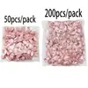 Lazo de Cinta de Satén Rosa Fresco 4*4cm Flor de Lazo de Satén de Poliéster Manualidades DIY Decoración para Coser Ropa