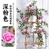 Enredaderas de Peonías Artificiales para Decoración de Paredes Florales de Jardín de Bodas, Flores de Seda, Vegetación Artificial, Enredaderas de Flores de Peonía Artificiales