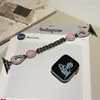 Pulseira de Metal Irregular Starlight é Adequada para Apple iWatch 11ª Geração 10/987Ultrase