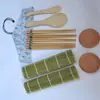 Kit de Herramientas para Hacer Sushi de Amazon Set de Herramientas Transfronterizo Sushi Plato Japonés Cuchara para Arroz Bola de Arroz Molde para Sushi Venta al por Mayor