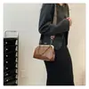 Bolso de Noche Nuevo para Mujer Invierno 2023, Bolso Cruzado Popular con Cierre de Clip y Correa Ancha al Hombro, Bolso de Mano Elegante para Mujer
