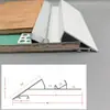 Delgado como el Ala de una Cigarra, Canaleta para Luminaria de Techo Suspendido con Perfil de Borde Biselado, Iluminación de Pared Lineal con Arco de Luz para Sala de Estar