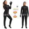 Conjunto Deportivo de Manga Larga con Cremallera para Mujer, Superventas Transpirable para Fitness y Sudoración, Traje Sauna Inductor de Sudoración, Moldeador Corporal
